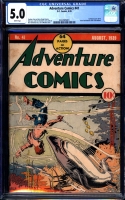 Adventure Comics #41 CGC 5.0 w