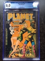 Planet Comics #35 CGC 8.0 ow