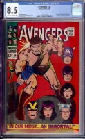 Avengers #38 CGC 8.5 ow/w