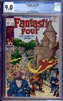 Fantastic Four #84 CGC 9.0 ow/w