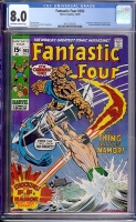 Fantastic Four #103 CGC 8.0 ow/w