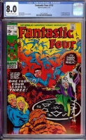 Fantastic Four #110 CGC 8.0 ow/w