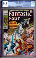 Fantastic Four #114 CGC 9.6 ow/w