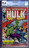 Incredible Hulk #126 CGC 9.4 ow/w