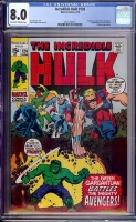 Incredible Hulk #128 CGC 8.0 ow/w