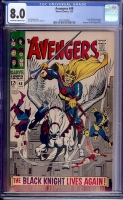 Avengers #48 CGC 8.0 ow/w