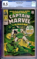 Captain Marvel #3 CGC 8.5 ow/w