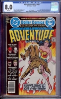 Adventure Comics #460 CGC 8.0 w
