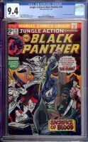 Jungle Action & Black Panther #19 CGC 9.4 w