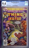 Marvel Two-In-One #16 CGC 9.4 w