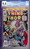 Marvel Two-In-One #23 CGC 9.4 ow/w