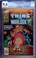 Marvel Two-In-One #63 CGC 9.4 ow/w Newsstand Edition