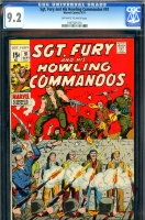 Sgt. Fury and His Howling Commandos #91 CGC 9.2 ow/w
