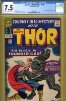 Journey Into Mystery #118 CGC 7.5 cr/ow