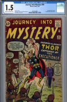 Journey Into Mystery #84 CGC 1.5 cr/ow