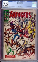 Avengers #44 CGC 7.5 ow/w
