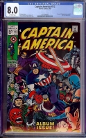 Captain America #112 CGC 8.0 ow