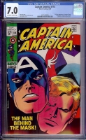 Captain America #114 CGC 7.0 ow/w