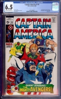 Captain America #116 CGC 6.5 ow/w