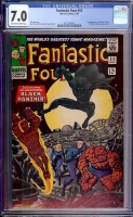 Fantastic Four #52 CGC 7.0 ow/w