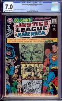 Justice League of America #58 CGC 7.0 ow/w