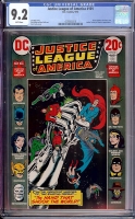 Justice League of America #101 CGC 9.2 w