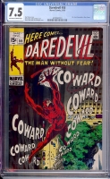 Daredevil #55 CGC 7.5 ow/w