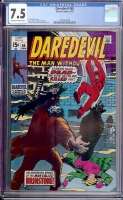 Daredevil #65 CGC 7.5 ow/w