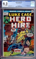Hero For Hire #7 CGC 9.2 ow/w