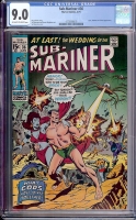 Sub-Mariner #36 CGC 9.0 ow/w