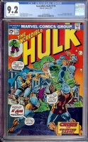 Incredible Hulk #176 CGC 9.2 w