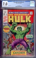 Incredible Hulk Annual #2 CGC 7.0 ow/w
