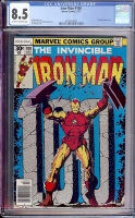 Iron Man #100 CGC 8.5 ow/w