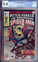 Spectacular Spider-Man #8 CGC 9.4 ow/w