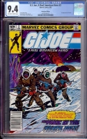 G.I. Joe, A Real American Hero #2 CGC 9.4 ow/w Newsstand Edition