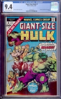 Giant-Size Hulk #1 CGC 9.4 ow/w