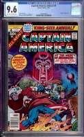 Captain America Annual #4 CGC 9.6 ow/w