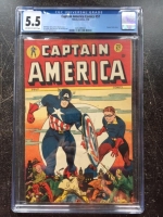 Captain America Comics #57 CGC 5.5 ow/w