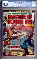 Master of Kung Fu #17 CGC 8.5 ow/w