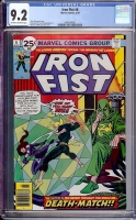 Iron Fist #6 CGC 9.2 ow/w