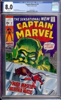 Captain Marvel #19 CGC 8.0 w
