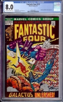 Fantastic Four #122 CGC 8.0 ow/w