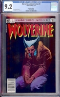 Wolverine Limited Series #3 CGC 9.2 w Newsstand Edition