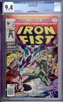 Iron Fist #13 CGC 9.4 ow/w