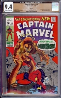 Captain Marvel #18 CGC 9.4 ow/w Winnipeg