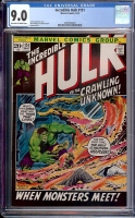 Incredible Hulk #151 CGC 9.0 ow/w