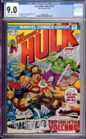 Incredible Hulk #170 CGC 9.0 ow/w