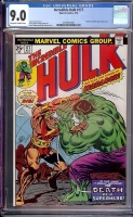 Incredible Hulk #177 CGC 9.0 ow/w