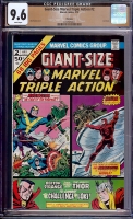 Giant-Size Marvel Triple Action #2 CGC 9.6 w Winnipeg