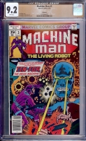 Machine Man #3 CGC 9.2 w Winnipeg